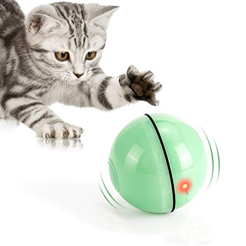 Interactive Cat Toys Ball with LED Light