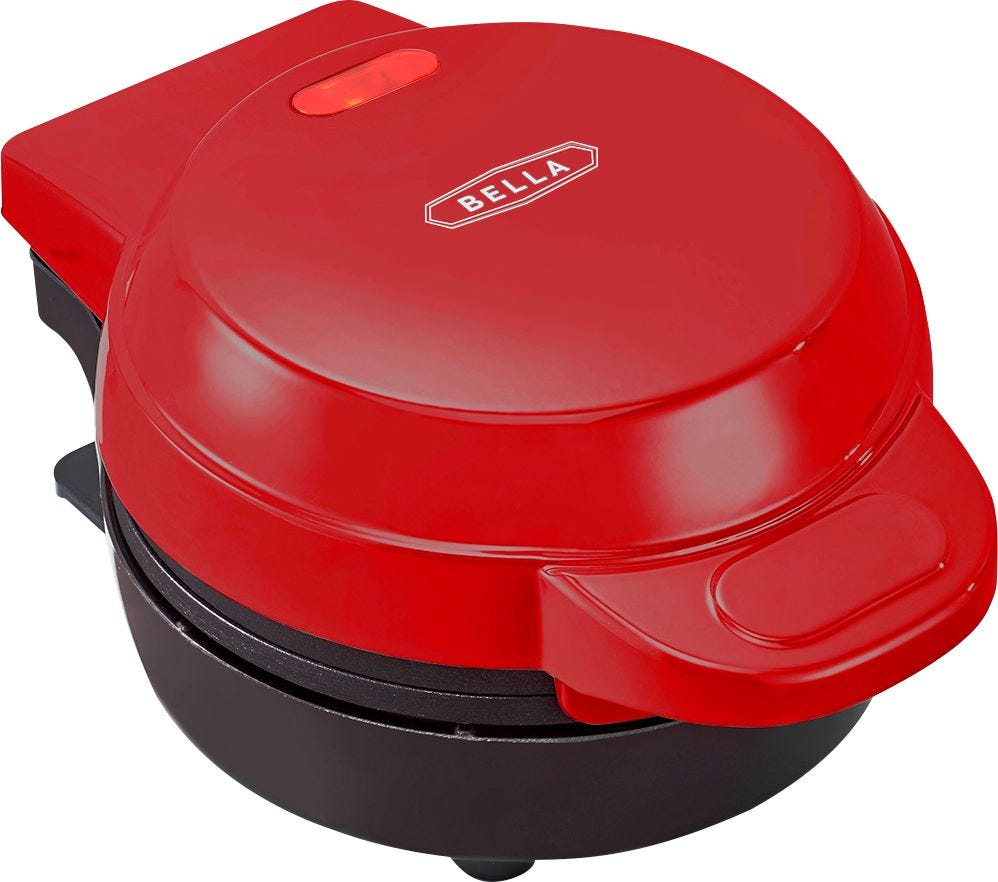 bella mini christmas waffle maker