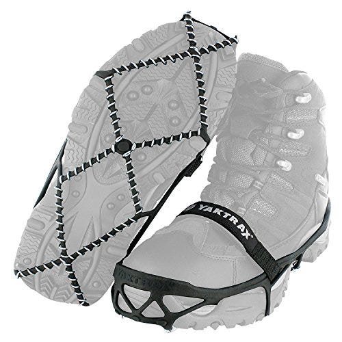 Yaktrax Run Traction Cleats for Running on Snow and Ice Small