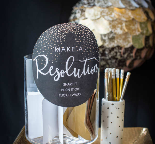 Have a New Year's Resolution Jar