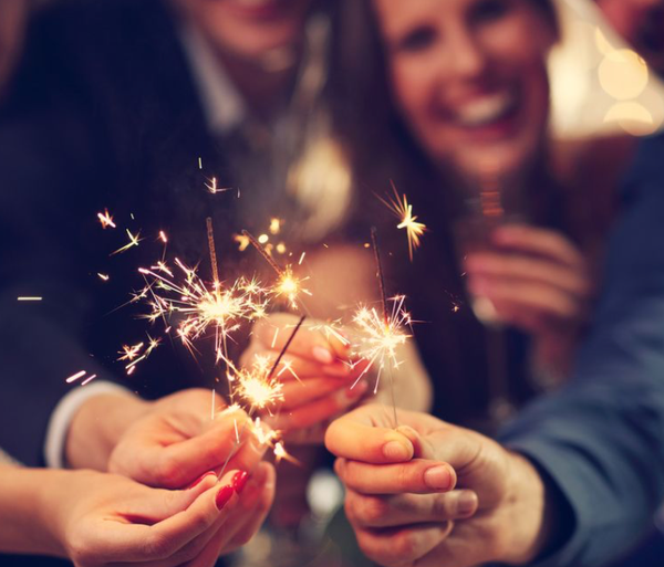 Don't forget the sparklers