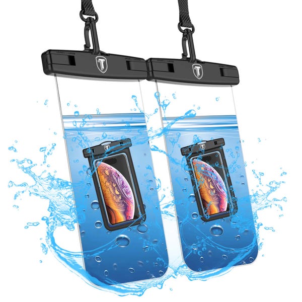 (2 Pack) Waterproof Case for Apple iPhone