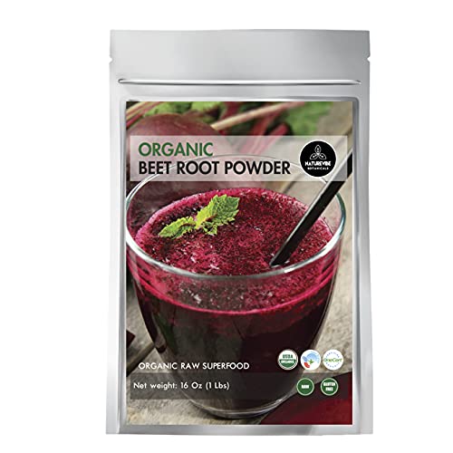 Organic Beet Root Powder (1 lb) by Naturevibe Botanicals, Raw & Non-GMO