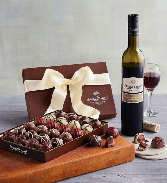 Truffles and Wine Gift