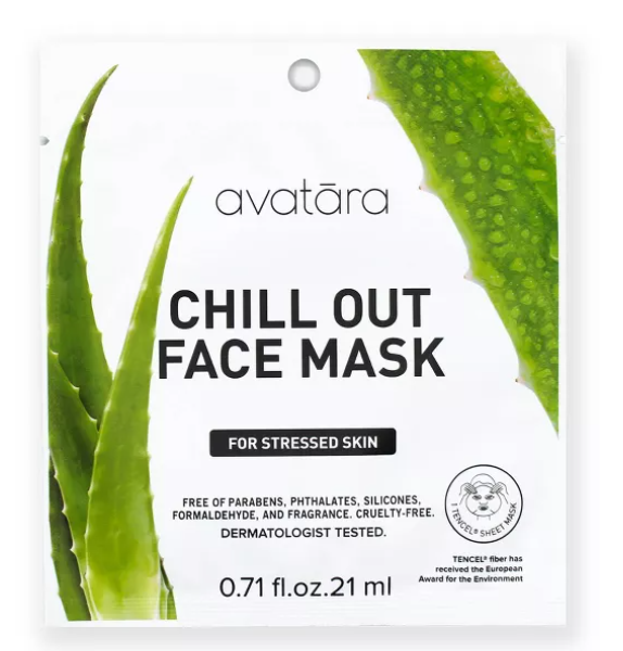 Unscented Avatara Chill Out Face Mask For Stressed Skin - 0.71 fl oz