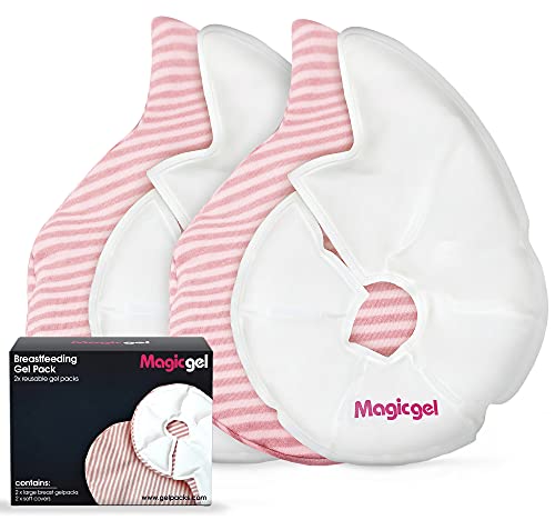 Luxury Breast Therapy Pack, 2X Breast Ice Packs (Hot or Cold) 