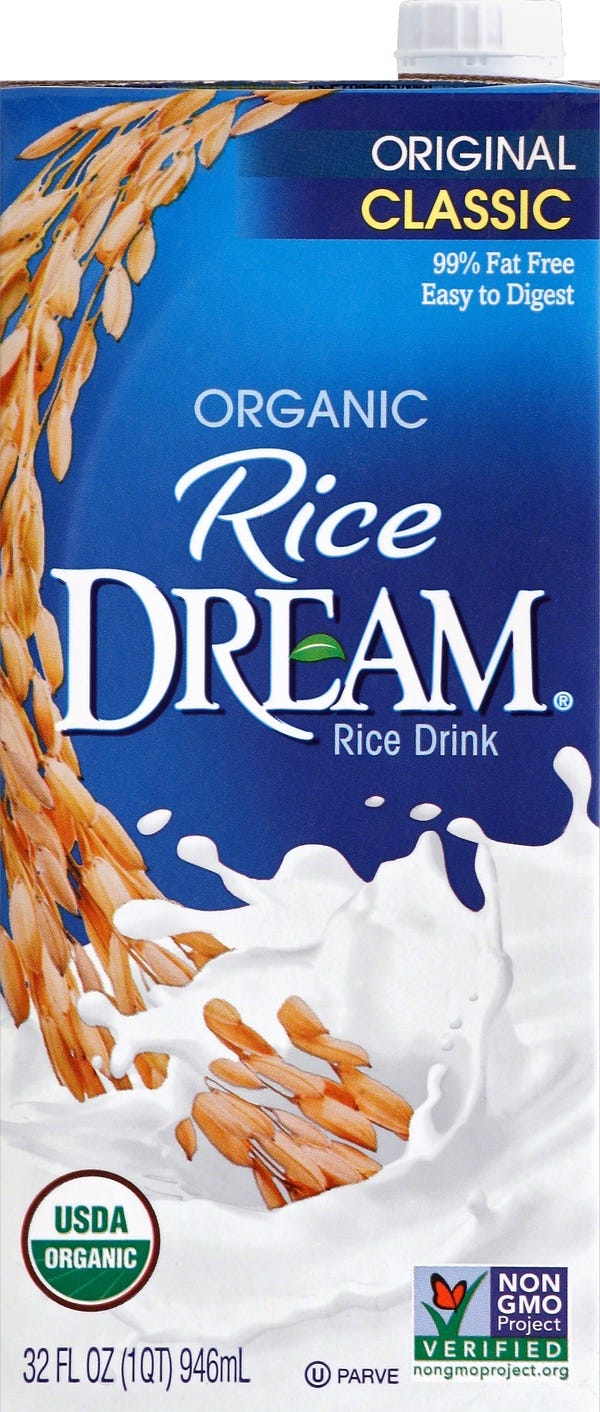 RICE DREAM Classic Original Organic Rice Drink, 