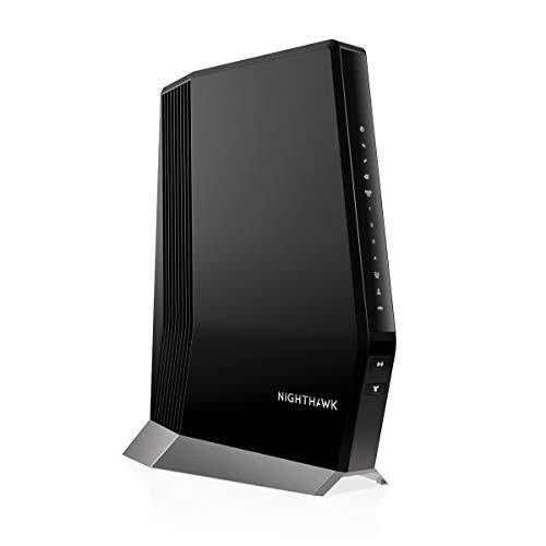 NETGEAR Nighthawk Cable Modem with Built-in WiFi 6 Router (CAX80) 