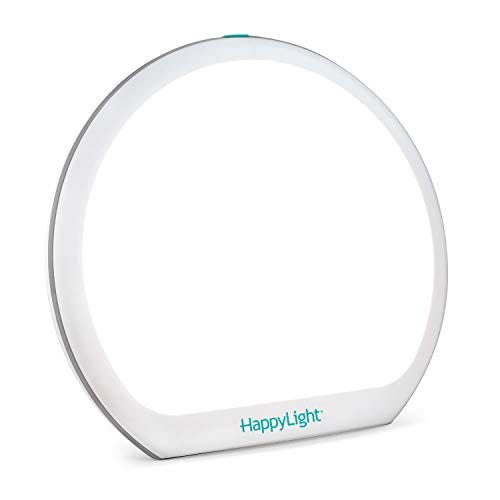 Verilux® HappyLight® Alba - Round UV-Free LED Therapy Lamp