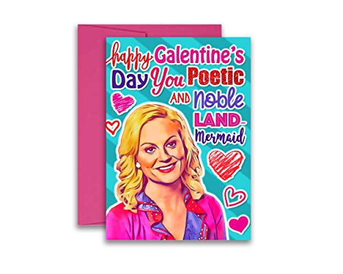 Leslie Knope Inspired Galentine's Day Card 