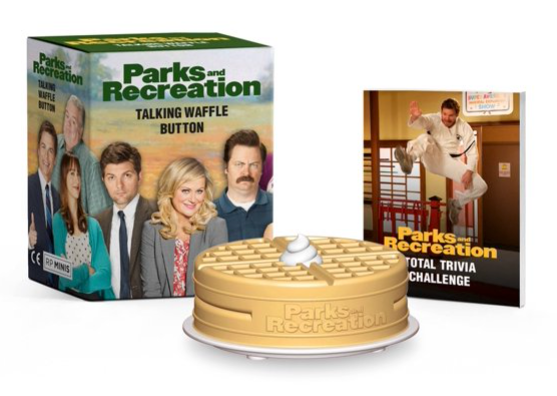 Parks and Recreation: Talking Waffle Button
