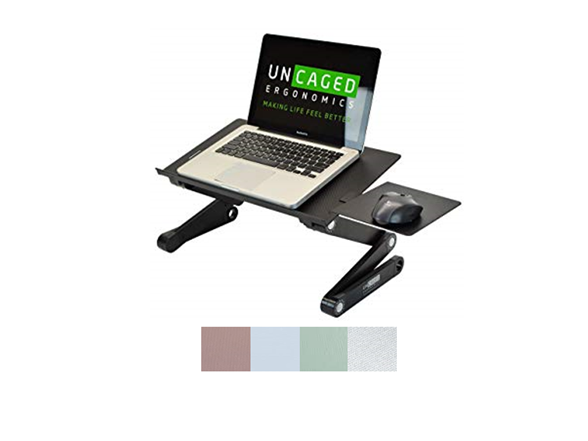 WorkEZ Laptop Adjustable Lap Desk & Cooling Stand