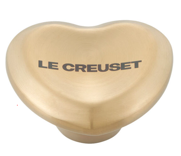 Le Creuset 3.5 qt. Round Dutch Oven with Heart Knob - Cerise