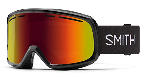 Smith Range Snow Goggle - Black | Red Sol-X Mirror
