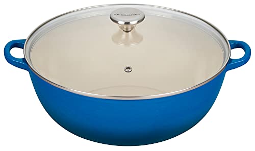 Le Creuset Enameled Cast Iron Chef's Oven with Glass Lid, 7.5 qt.