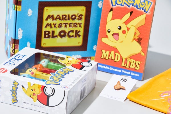 Mario's Mystery Block Subscription Box