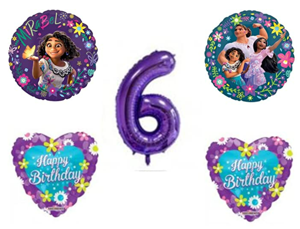 Encanto Happy Birthday Party Balloons