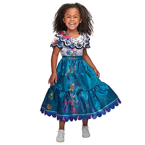 Disney Encanto Mirabel Dress, Costume for Girls Ages 3 and up