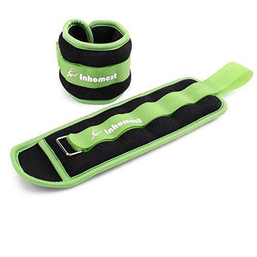Ankle Weights (Green - 2 lbs Pair)