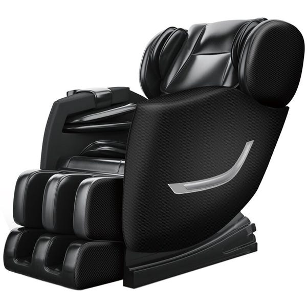 Real Relax Full Body Electric Zero Gravity Shiatsu Massage Chair with Bluetooth Heating and Foot Roller 