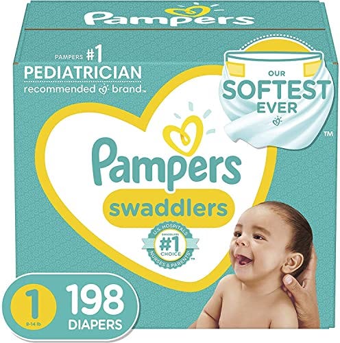 Swaddlers Disposable Baby Diapers, ONE MONTH SUPPLY 