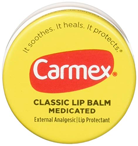 Carmex Classic Lip Balm Medicated 0.25 oz (Pack of 12)