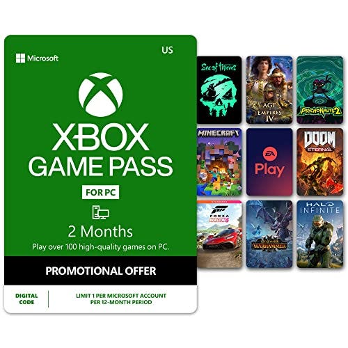 Xbox PC Game Pass – 2 Month Subscription 