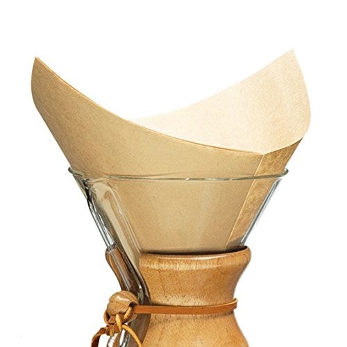 Chemex Filter - Natural Square - 100 CT