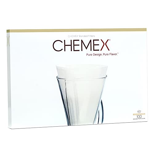 Chemex Bonded Filter - Half Moon - 100 ct