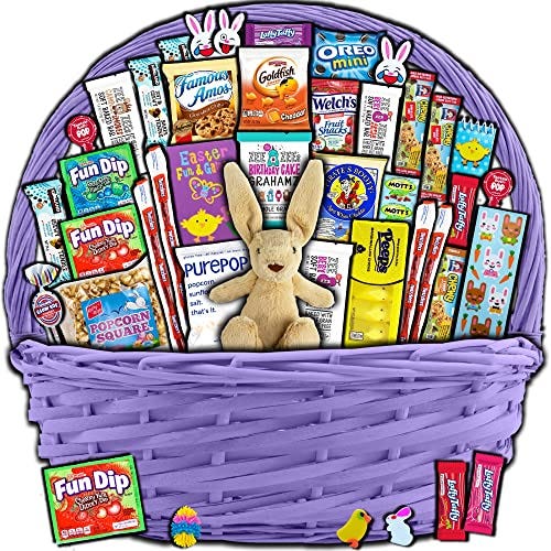 Purple Easter Basket for Kids and Adults 