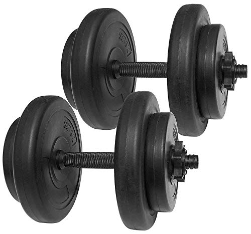 Every day is arm day with this 40-pound dumbbell set