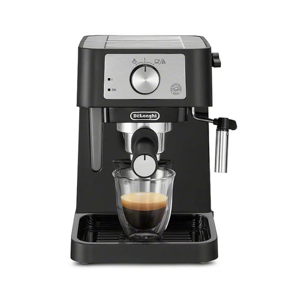 De’Longhi Stilosa Manual Espresso Machine, Latte & Cappuccino Maker, Black