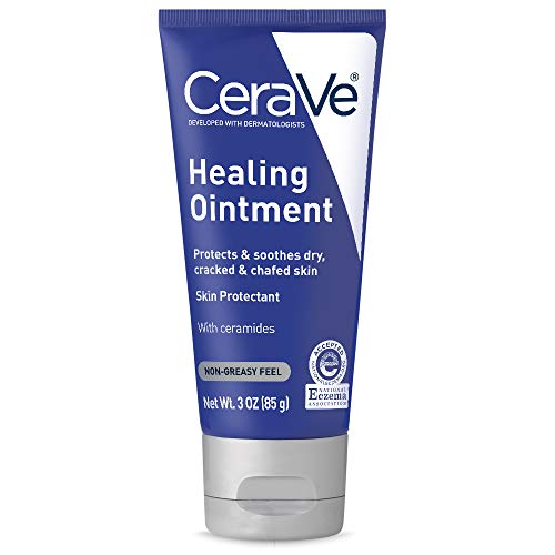 CeraVe Healing Ointment, Moisturizing Petrolatum Skin Protectant for Dry Skin with Hyaluronic Acid and Ceramides