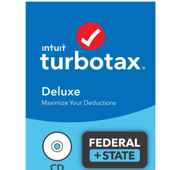 TurboTax Deluxe State 2021 Tax Software - Physical Disc    