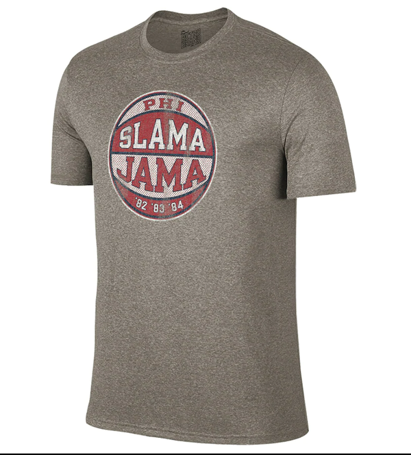 Houston Cougars Retro Phi Slama Jama Gray T-Shirt