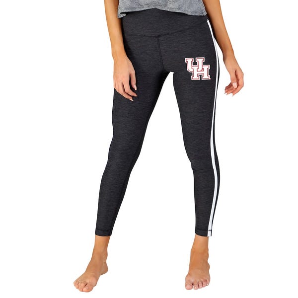Houston Cougars Concepts Sport Women's Centerline Knit Leggings - Charcoal/White