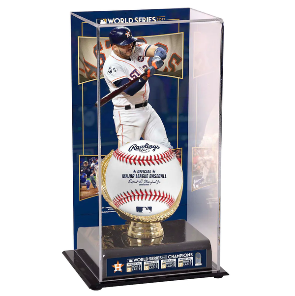 Carlos Correa Houston Astros Authentic 2017 MLB World Series Champions Display Case