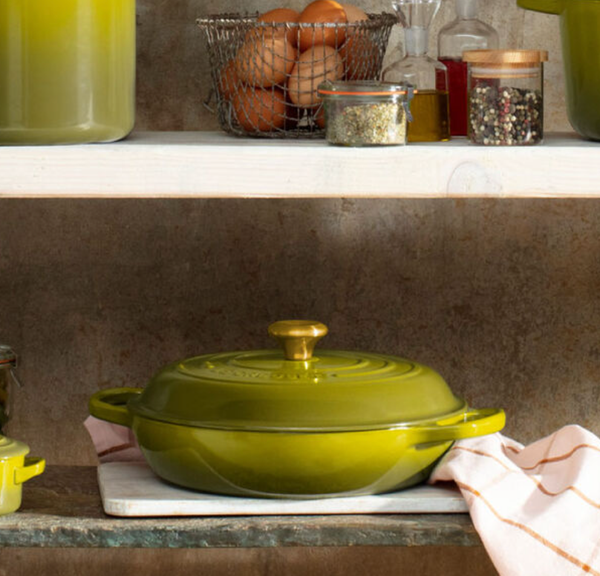 Le Creuset's Newest Color Is Bringing Soft Spring to the Kitchen