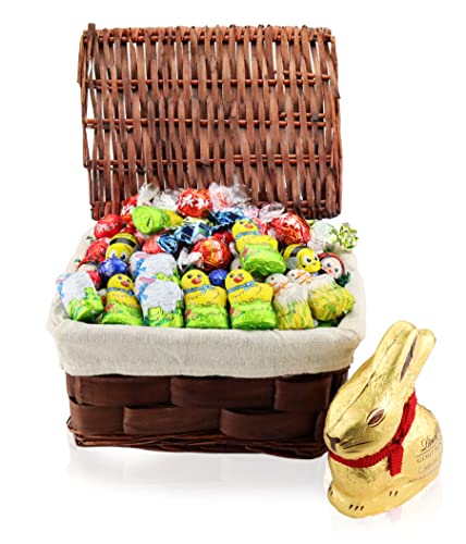Easter Gift Basket - Chocolate Candy Gifts for Him and Her 