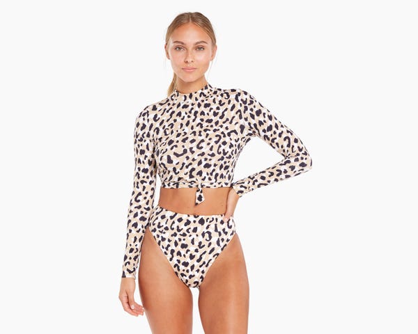11 high-waisted bikini bottoms that are actually flattering