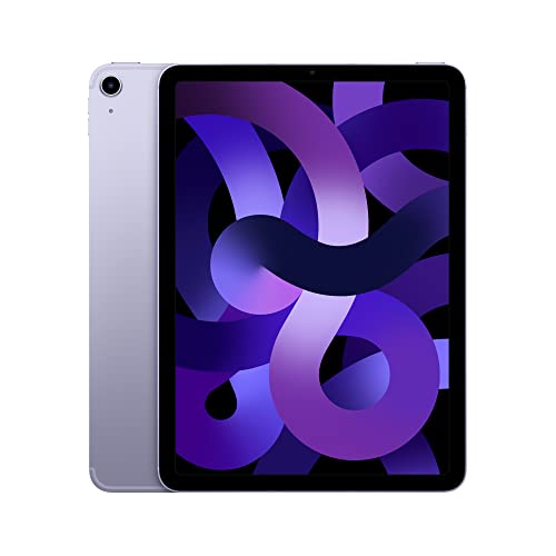 2022 Apple iPad Air (10.9-inch, Wi-Fi + Cellular, 64GB) - Purple