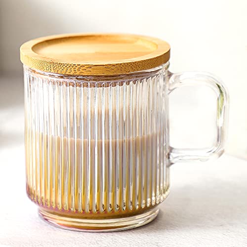 Iridescent Glass Coffee Mug