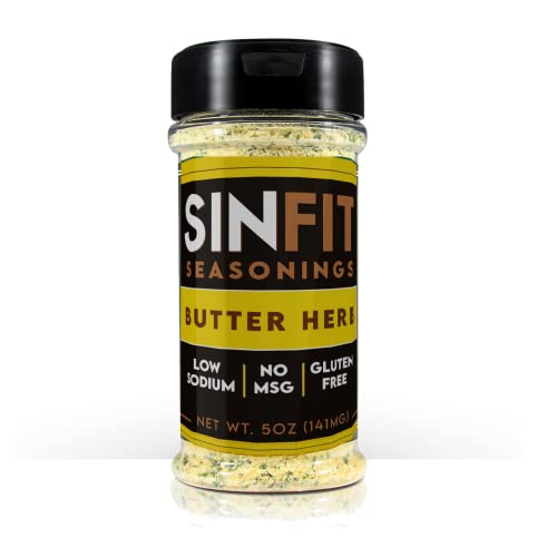 SINFIT Nutrition Seasonings: Delicious low-sodium, MSG-free and gluten-free spice blend 