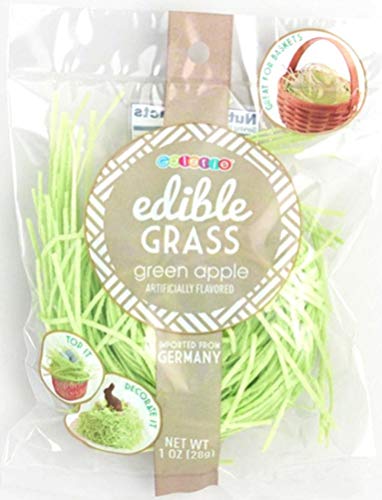 Edible Easter Grass ~ 1 oz (Green Apple)