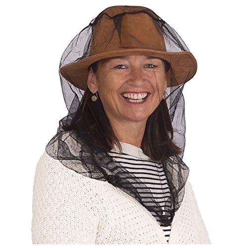 Mesh Mask Kopf Net Camping Midge Insektenschutz Moskito Hut Reise Gesicht neu 