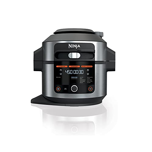Ninja OL501 Food 6.5 Qt. 14-in-1 Pressure Cooker Steam Fryer with SmartLid