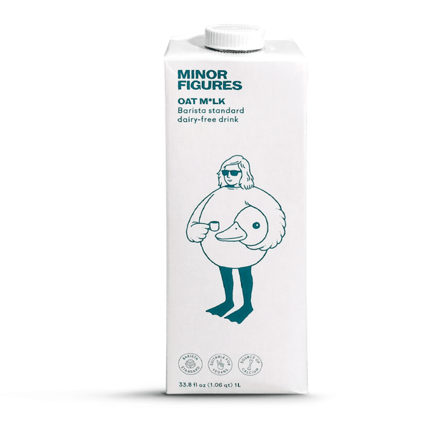 Minor Figures Barista Oat Milk - 4 cases of 6, 1L cartons (24 total)
