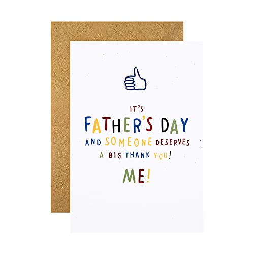 Hallmark Father's Day Card - with Badge Attachment