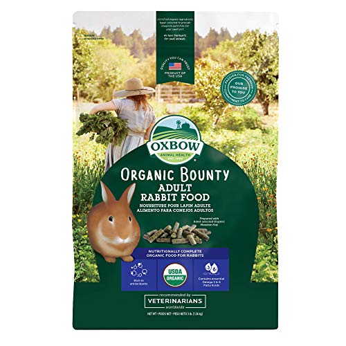Oxbow Animal Health Organic Bounty Adult Rabbit Food - 3 lb.