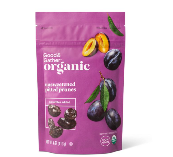 Organic Unsweetened Pitted Prunes - 4oz - Good & Gather™

